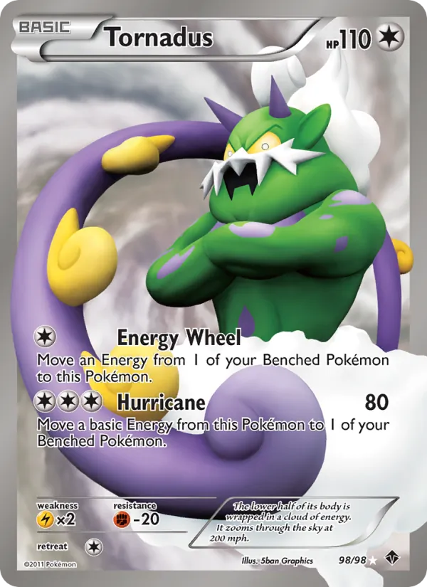 Kartu Tornadus dari Emerging Powers, nomor 98/98