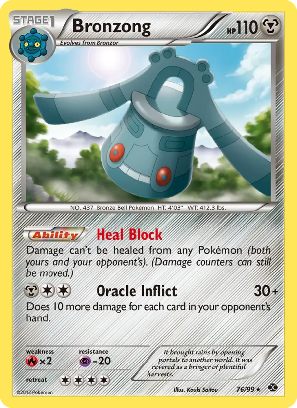 Kaart Bronzong uit Next Destinies, nummer 76/99