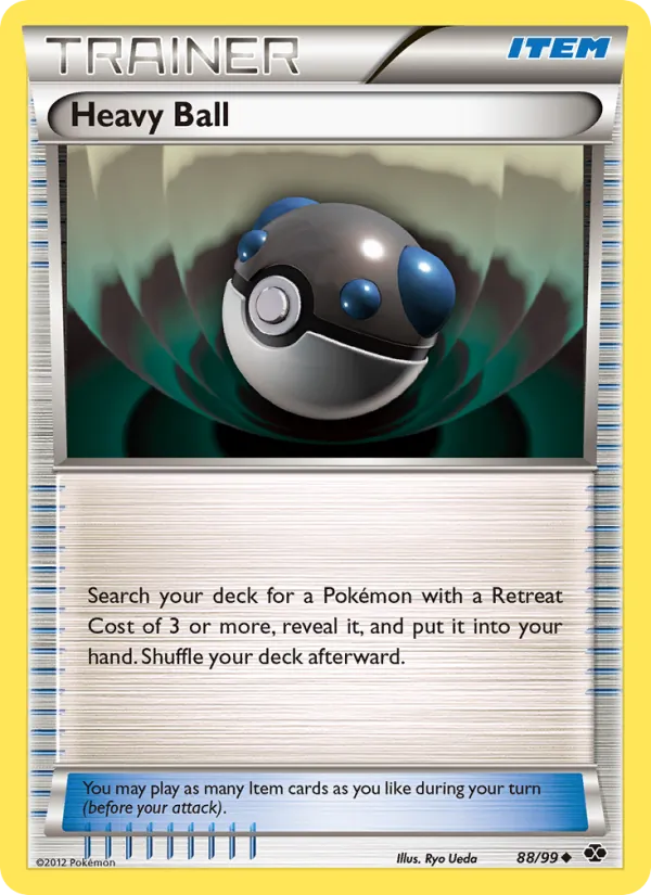 Kartu Heavy Ball dari Next Destinies, nomor 88/99