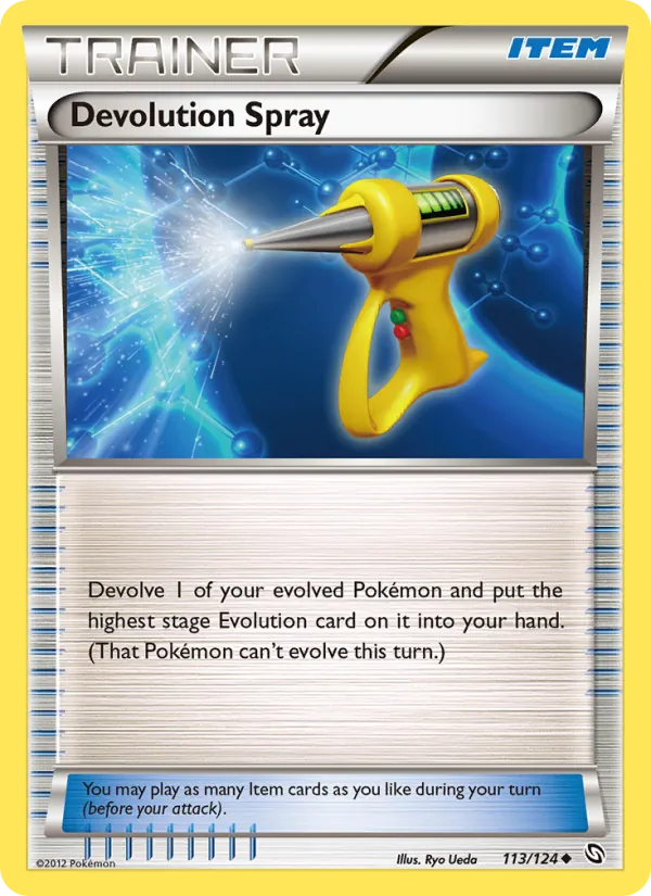 Kartu Devolution Spray dari Dragons Exalted, nomor 113/124