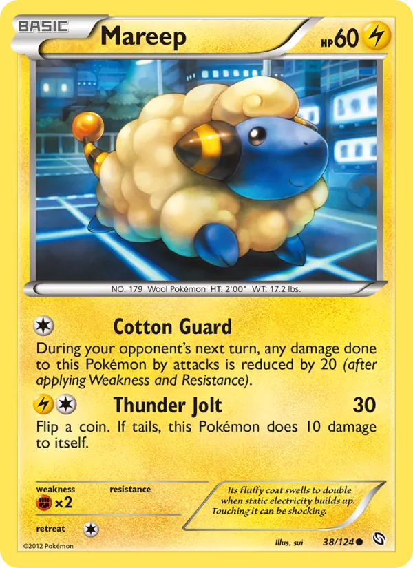 Kaart Mareep uit Dragons Exalted, nummer 38/124