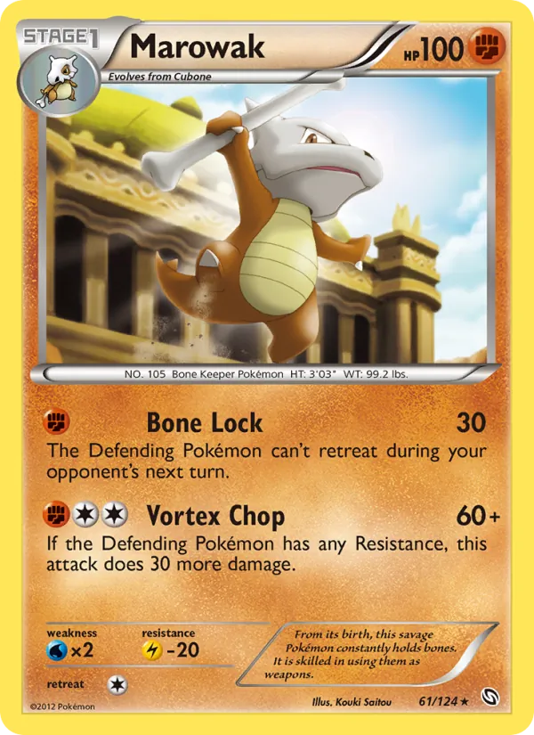 Kaart Marowak uit Dragons Exalted, nummer 61/124