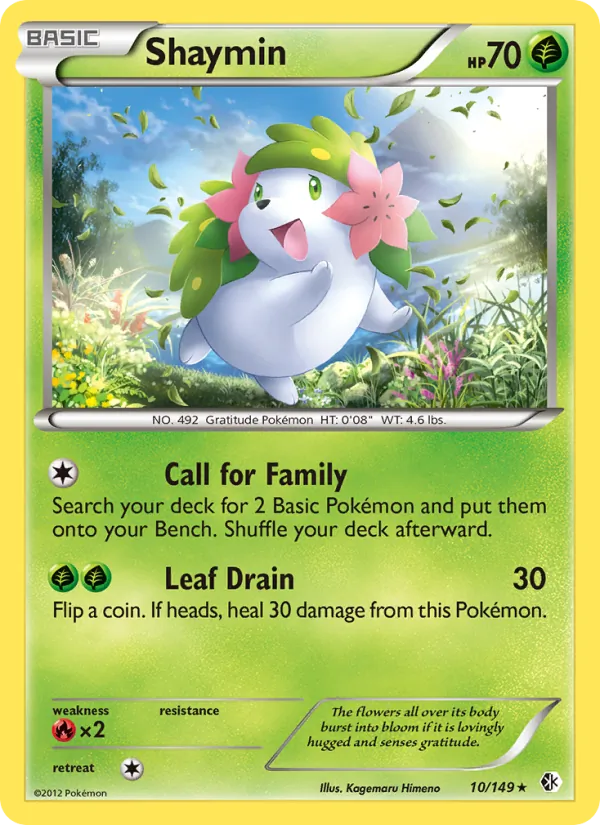 Kartu Shaymin dari Boundaries Crossed, nomor 10/149
