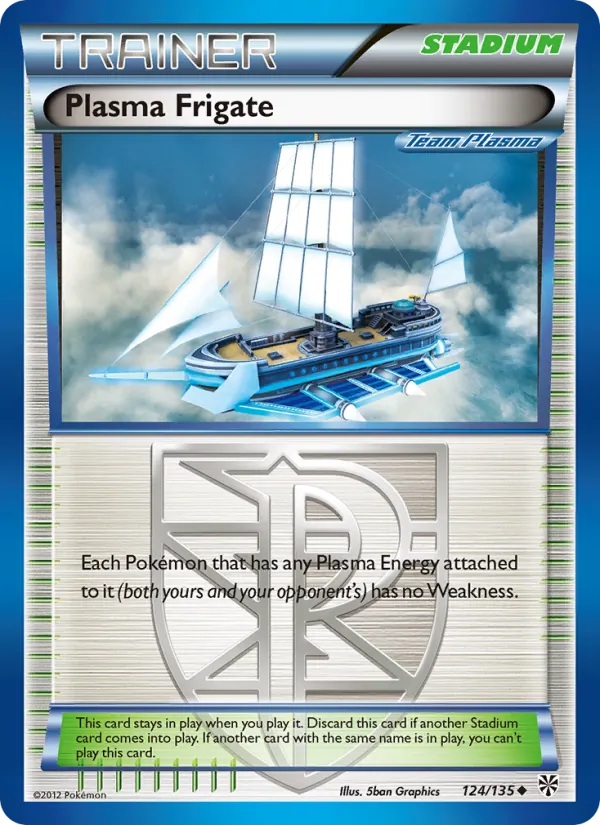 Kaart Plasma Frigate uit Plasma Storm, nummer 124/135
