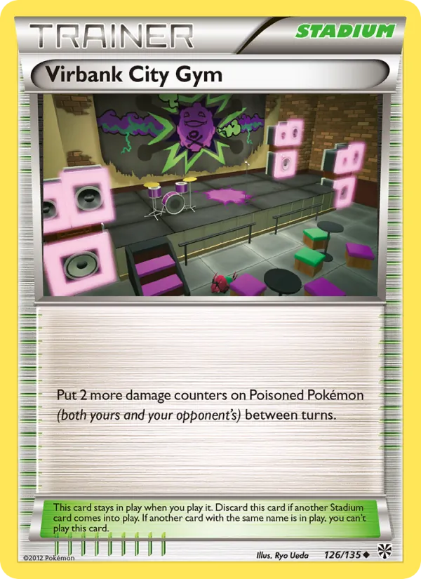 Kartu Virbank City Gym dari Plasma Storm, nomor 126/135