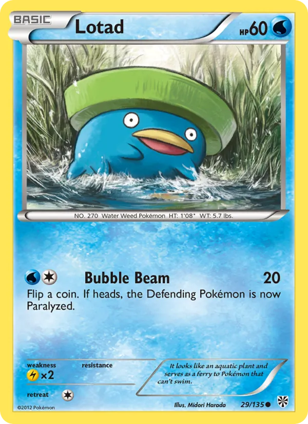 Kartu Lotad dari Plasma Storm, nomor 29/135