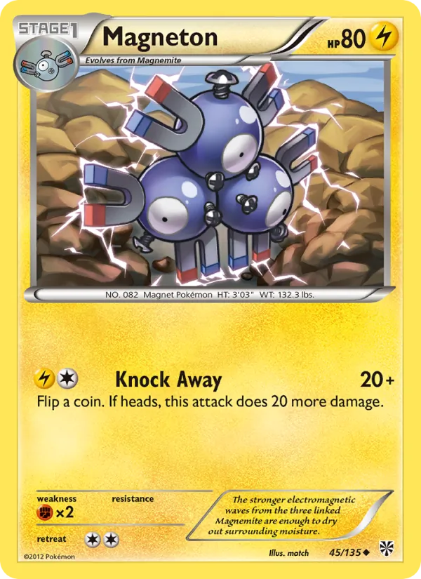 Kartu Magneton dari Plasma Storm, nomor 45/135