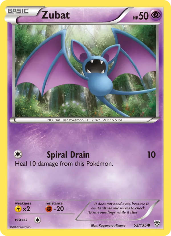 Kartu Zubat dari Plasma Storm, nomor 52/135