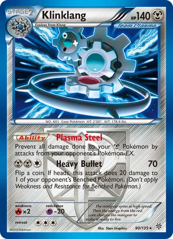 Kartu Klinklang dari Plasma Storm, nomor 90/135