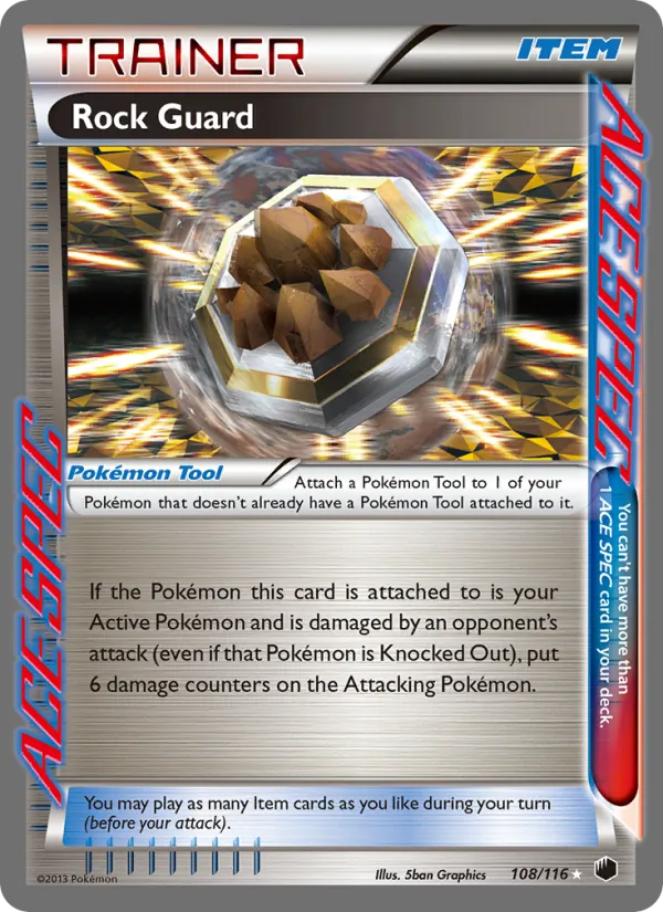 Rock Guard card from Plasma Freeze, number 108/116