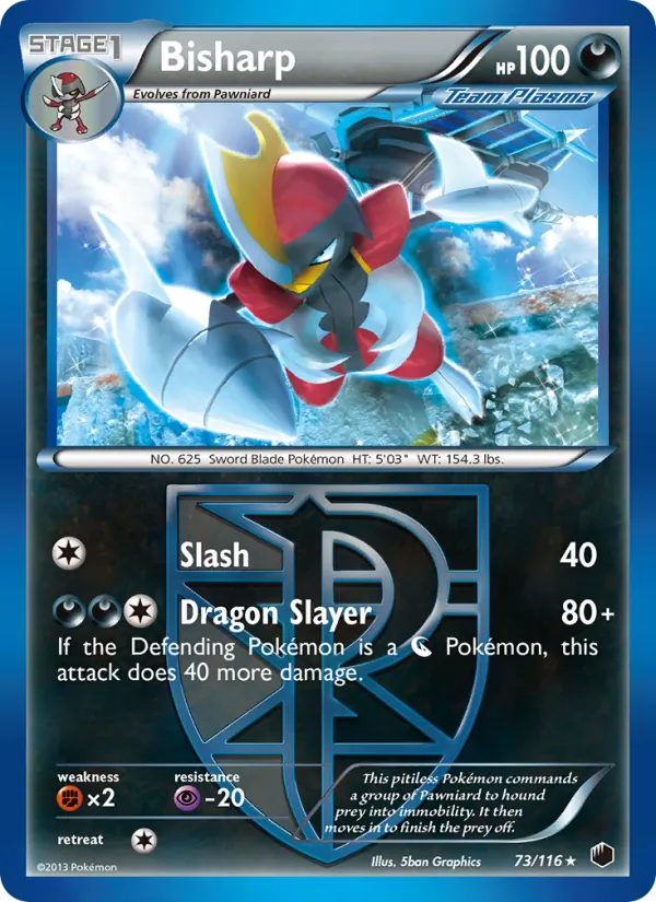 Bisharp card from Plasma Freeze, number 73/116