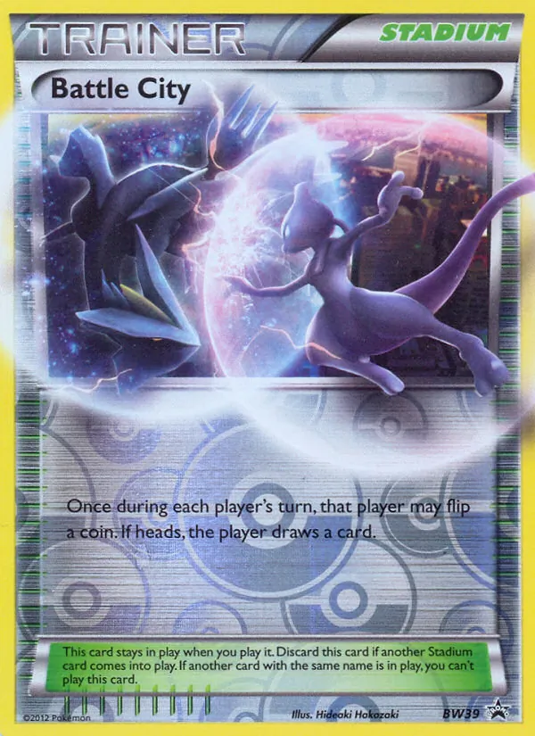 Kartu Battle City dari BW Black Star Promos, nomor BW39/101