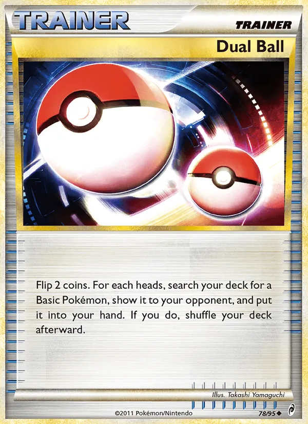 Dual Ball card from Call of Legends, number 78/95