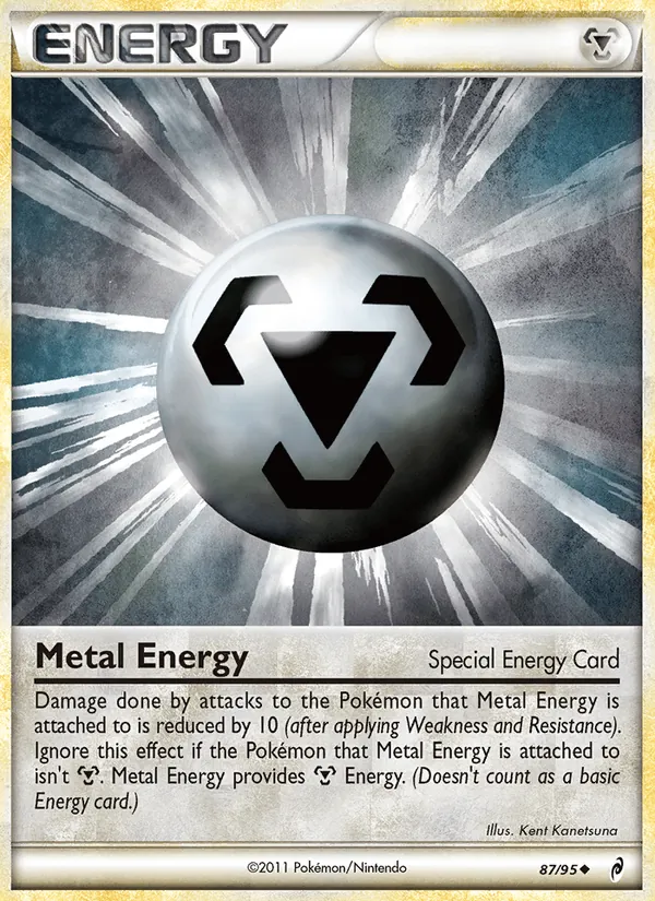 Metal Energy card from Call of Legends, number 87/95