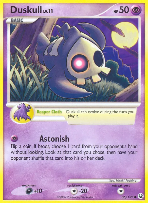 Kartu Duskull dari Secret Wonders, nomor 86/132