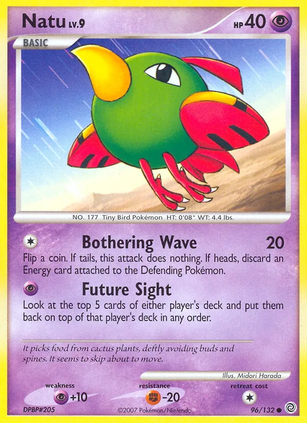 Kaart Natu uit Secret Wonders, nummer 96/132