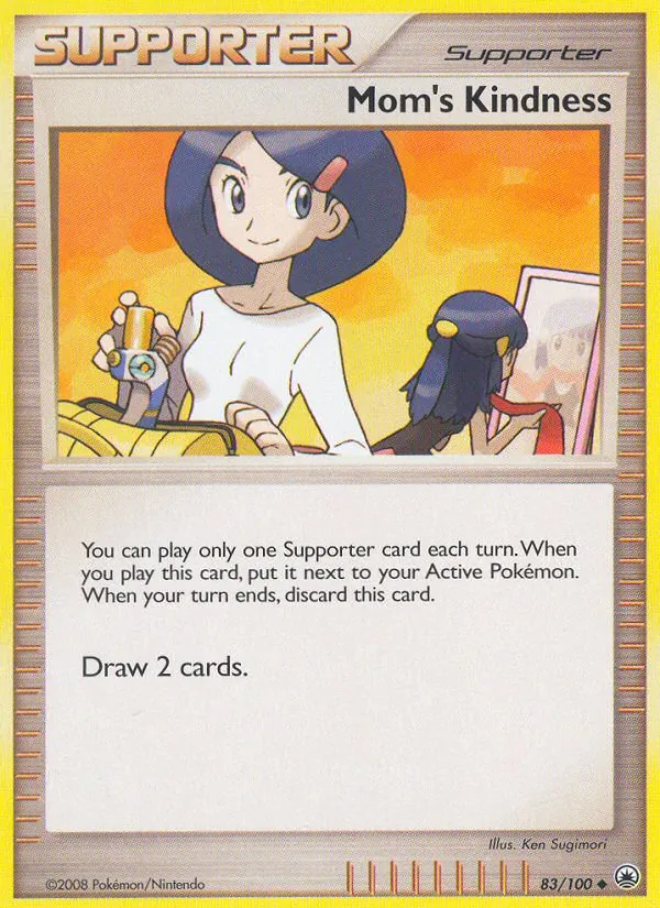 Mom's Kindness card from Majestic Dawn, number 83/100