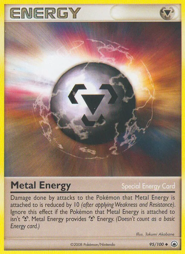Metal Energy card from Majestic Dawn, number 95/100