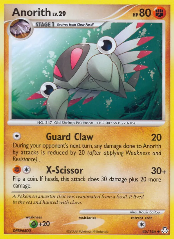 Anorith card from Legends Awakened, number 46/146
