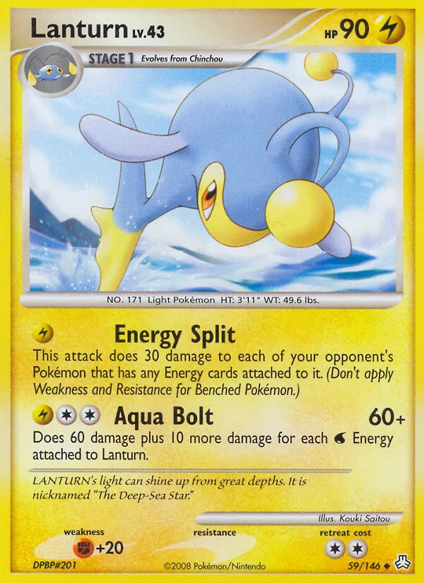 Lanturn card from Legends Awakened, number 59/146