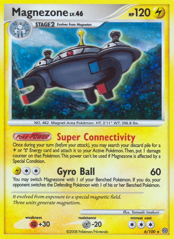 Magnezone card from Stormfront, number 6/100