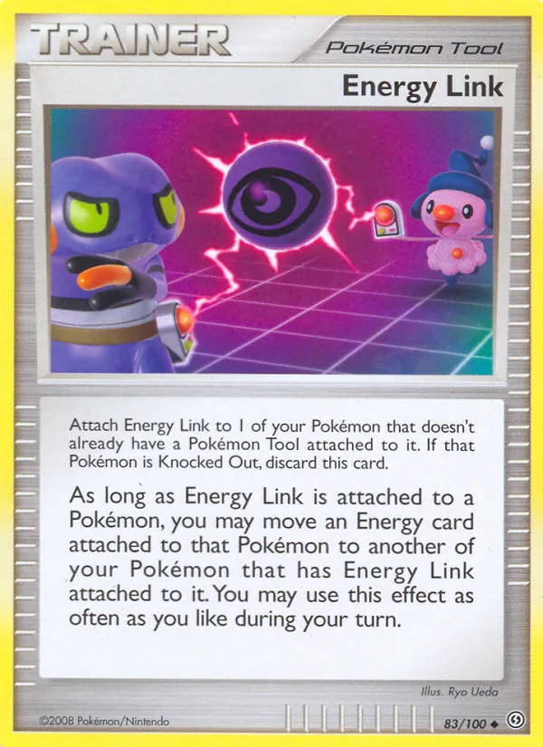 Energy Link card from Stormfront, number 83/100