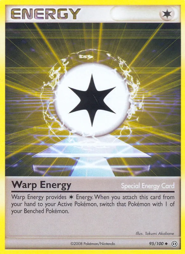 Warp Energy card from Stormfront, number 95/100