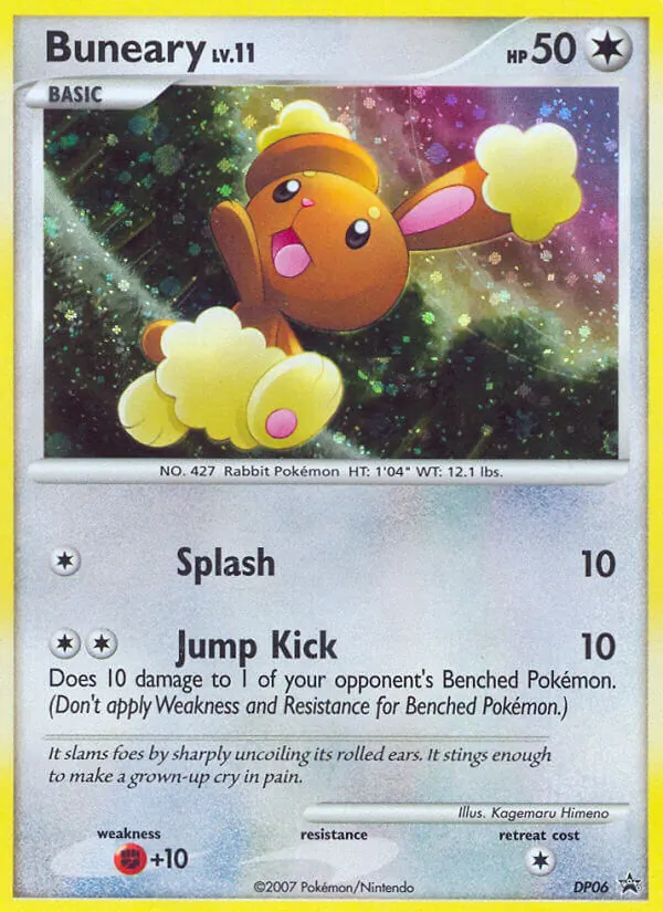 Kartu Buneary dari DP Black Star Promos, nomor DP06/56