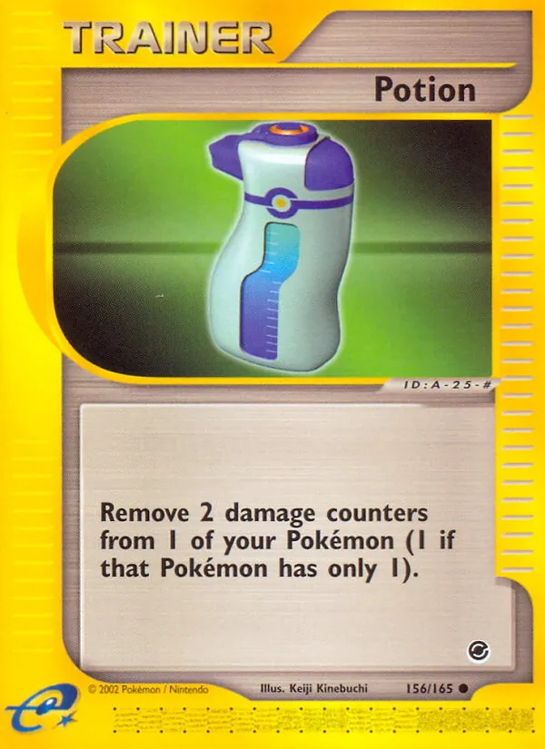 Kartu Potion dari Expedition Base Set, nomor 156/165
