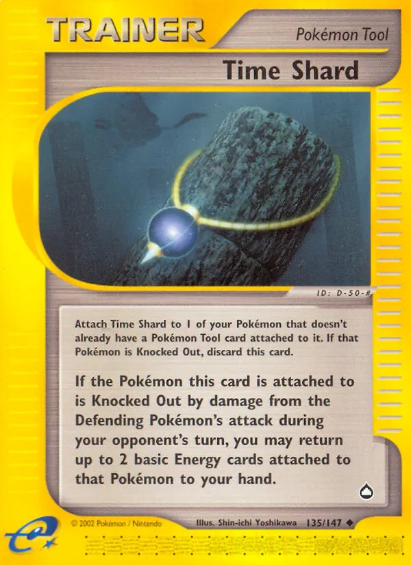 Time Shard card from Aquapolis, number 135/147