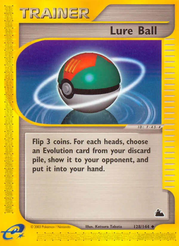 Lure Ball card from Skyridge, number 128/144