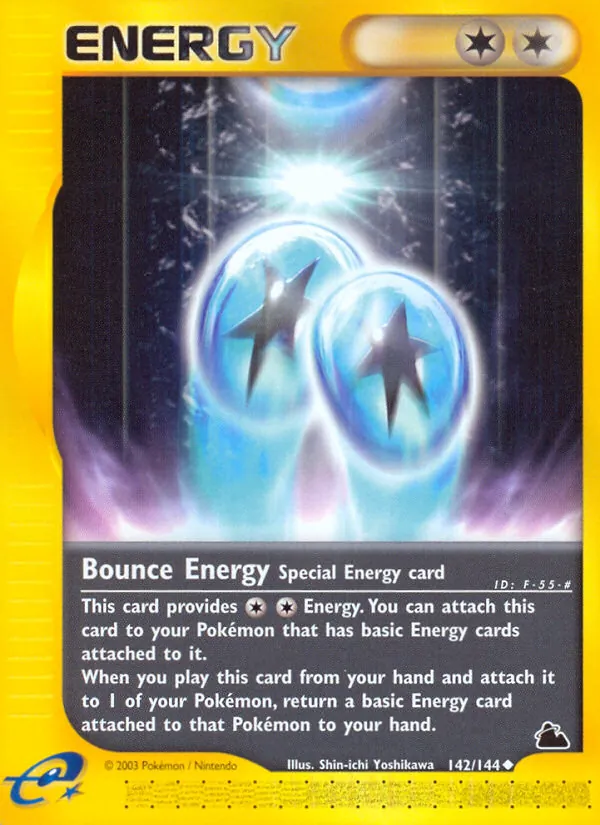 Bounce Energy card from Skyridge, number 142/144