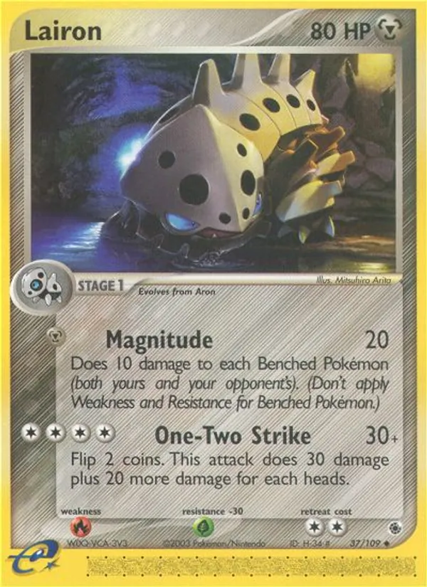 Kaart Lairon uit Ruby & Sapphire, nummer 37/109