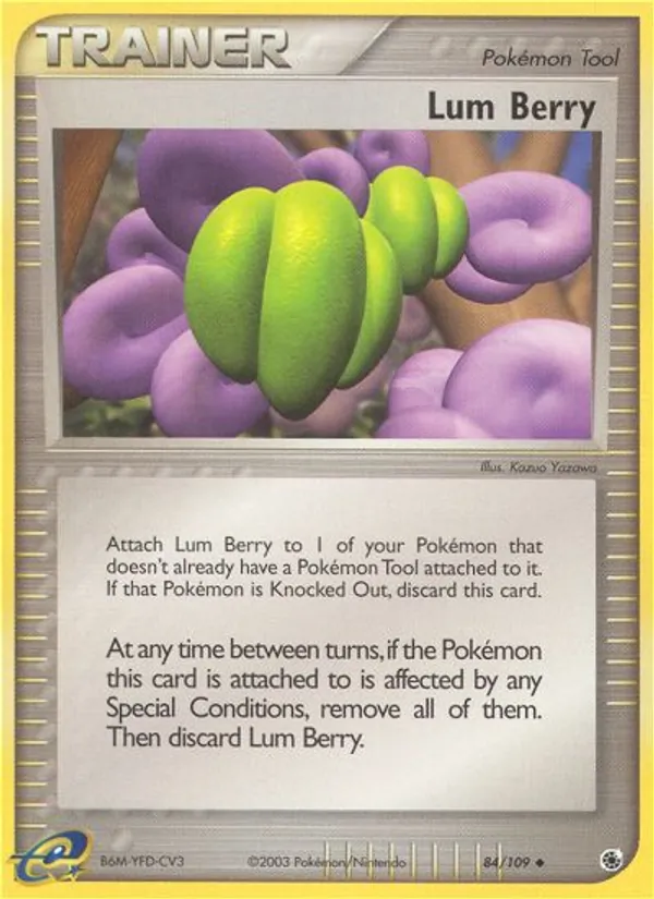 Kartu Lum Berry dari Ruby & Sapphire, nomor 84/109