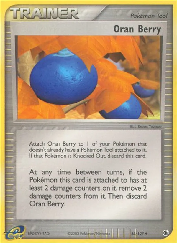 Kaart Oran Berry uit Ruby & Sapphire, nummer 85/109