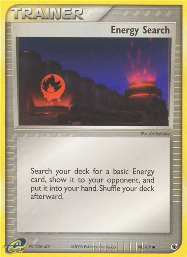 Kartu Energy Search dari Ruby & Sapphire, nomor 90/109