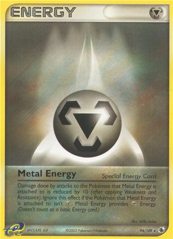 Kaart Metal Energy uit Ruby & Sapphire, nummer 94/109