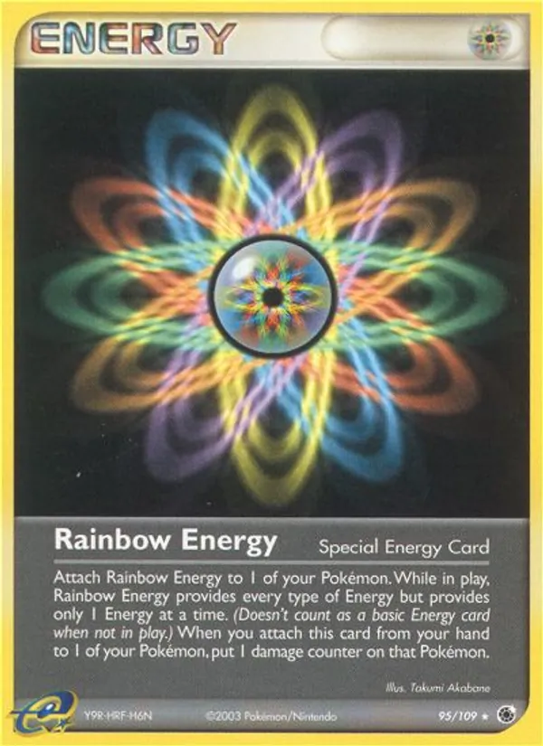 Kartu Rainbow Energy dari Ruby & Sapphire, nomor 95/109