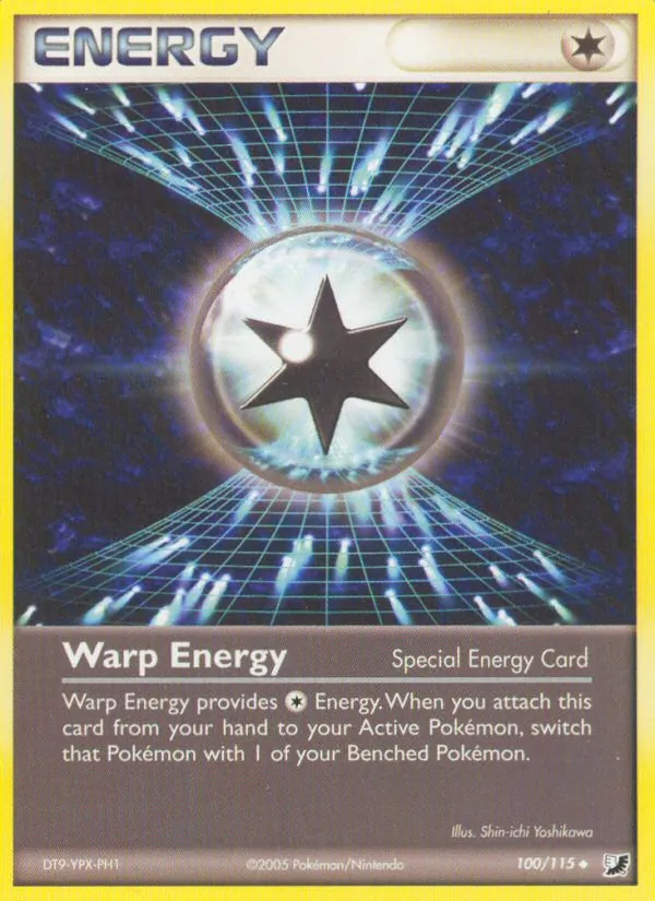 Kartu Warp Energy dari Unseen Forces, nomor 100/115