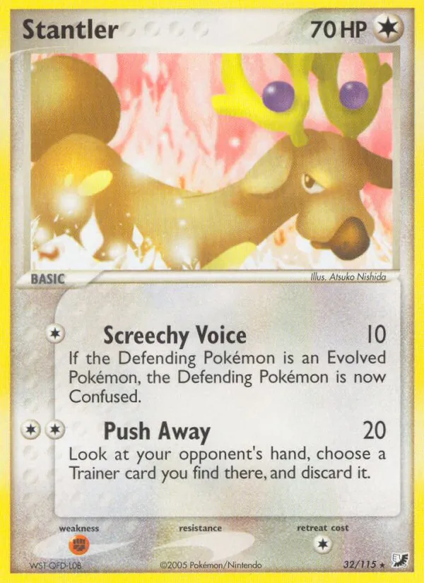 Kartu Stantler dari Unseen Forces, nomor 32/115
