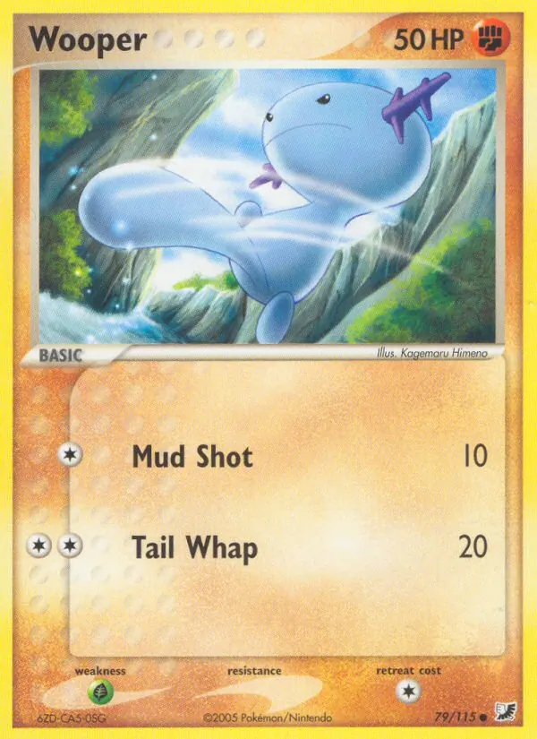 Kartu Wooper dari Unseen Forces, nomor 79/115