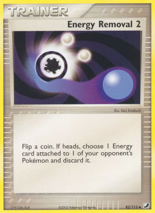 Kartu Energy Removal 2 dari Unseen Forces, nomor 82/115