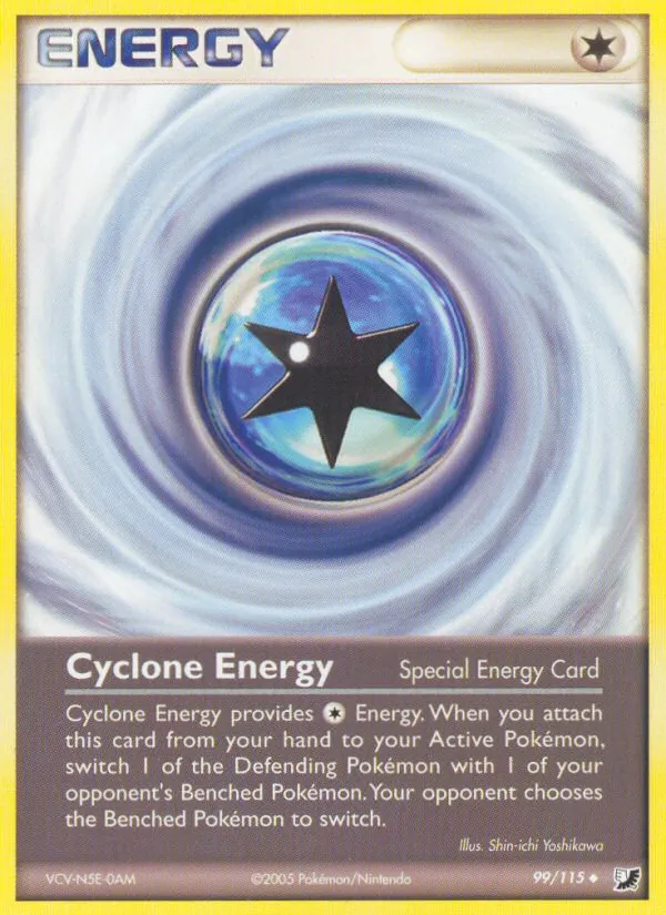 Kartu Cyclone Energy dari Unseen Forces, nomor 99/115