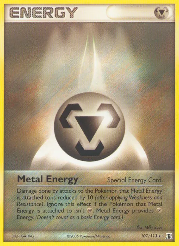 Kartu Metal Energy dari Delta Species, nomor 107/113