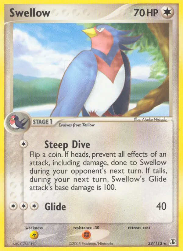 Kartu Swellow dari Delta Species, nomor 32/113