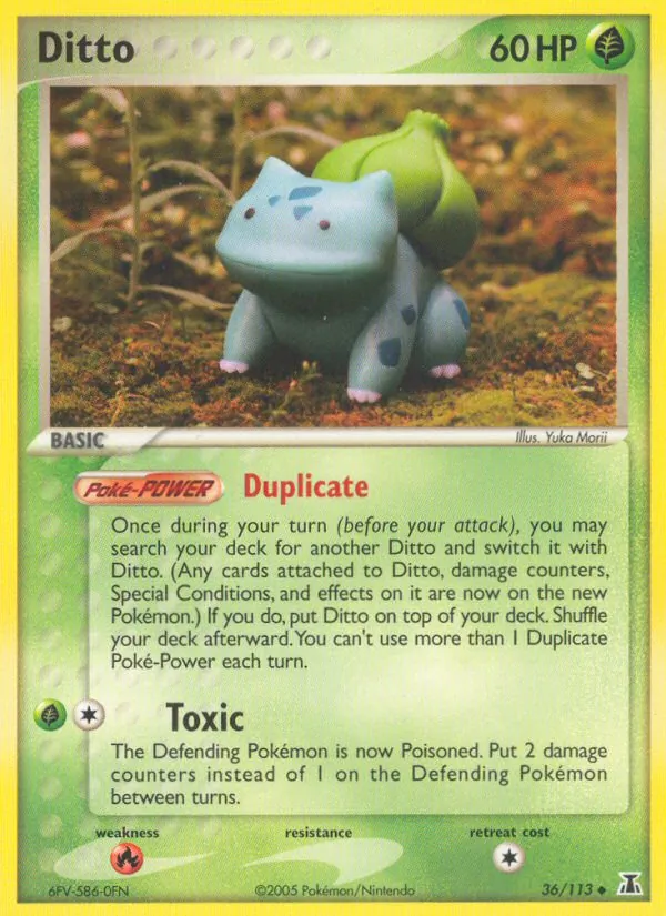 Kartu Ditto dari Delta Species, nomor 36/113