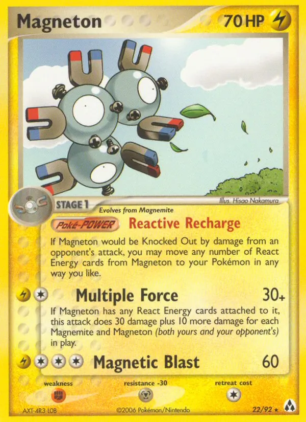 Kaart Magneton uit Legend Maker, nummer 22/92