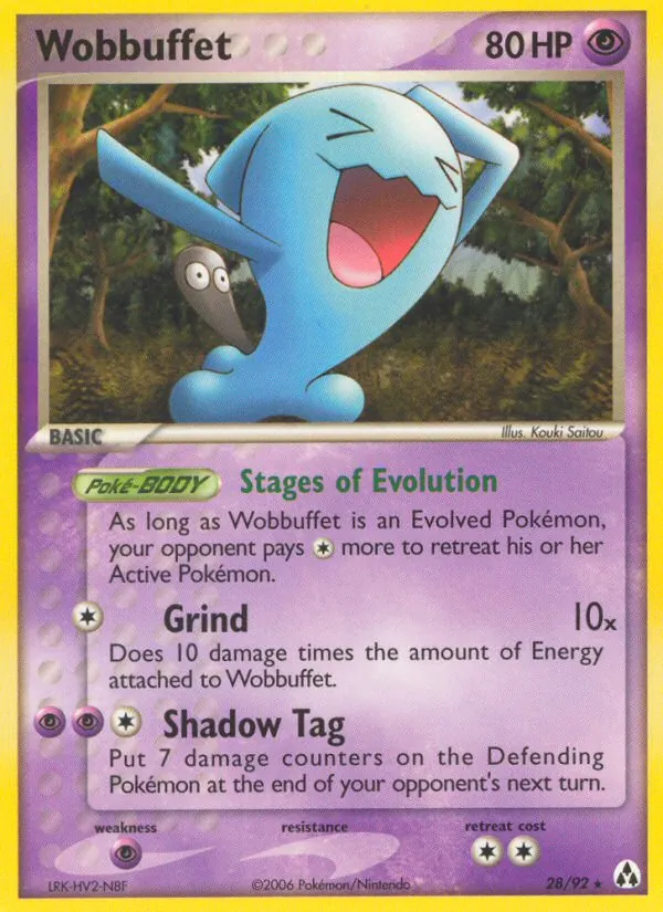 Kaart Wobbuffet uit Legend Maker, nummer 28/92