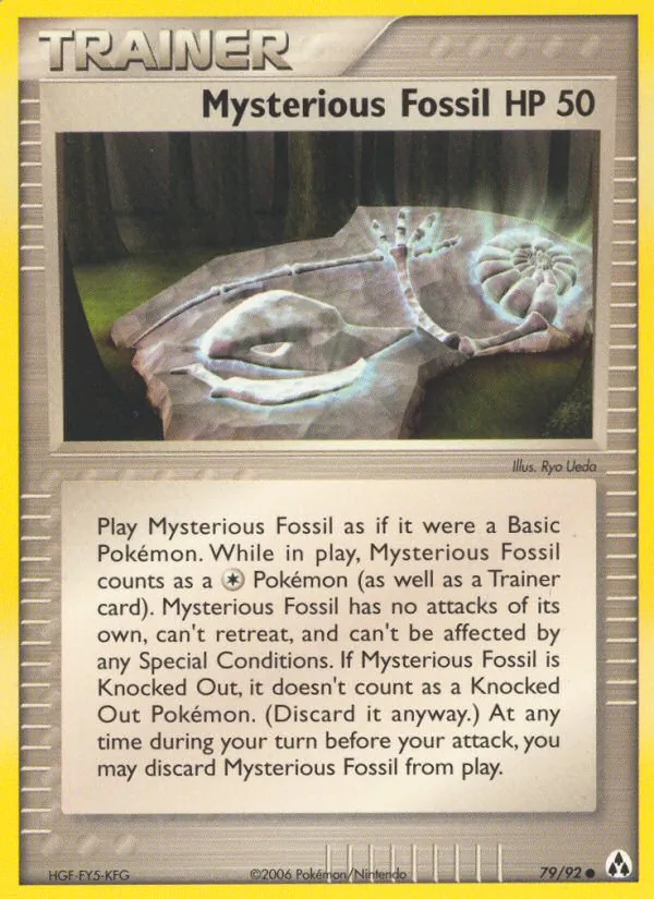 Kaart Mysterious Fossil uit Legend Maker, nummer 79/92