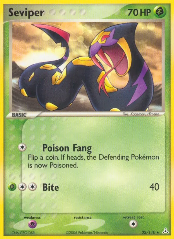 Kartu Seviper dari Holon Phantoms, nomor 32/110